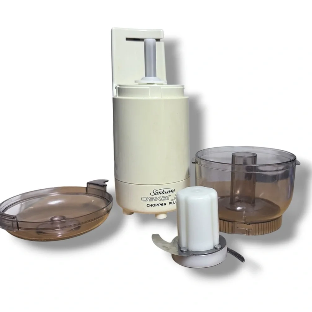 Vintage Sunbeam Oscar Oskar Jr. Chopper Plus Food Processor 14131  Tested - Picture 5 of 10